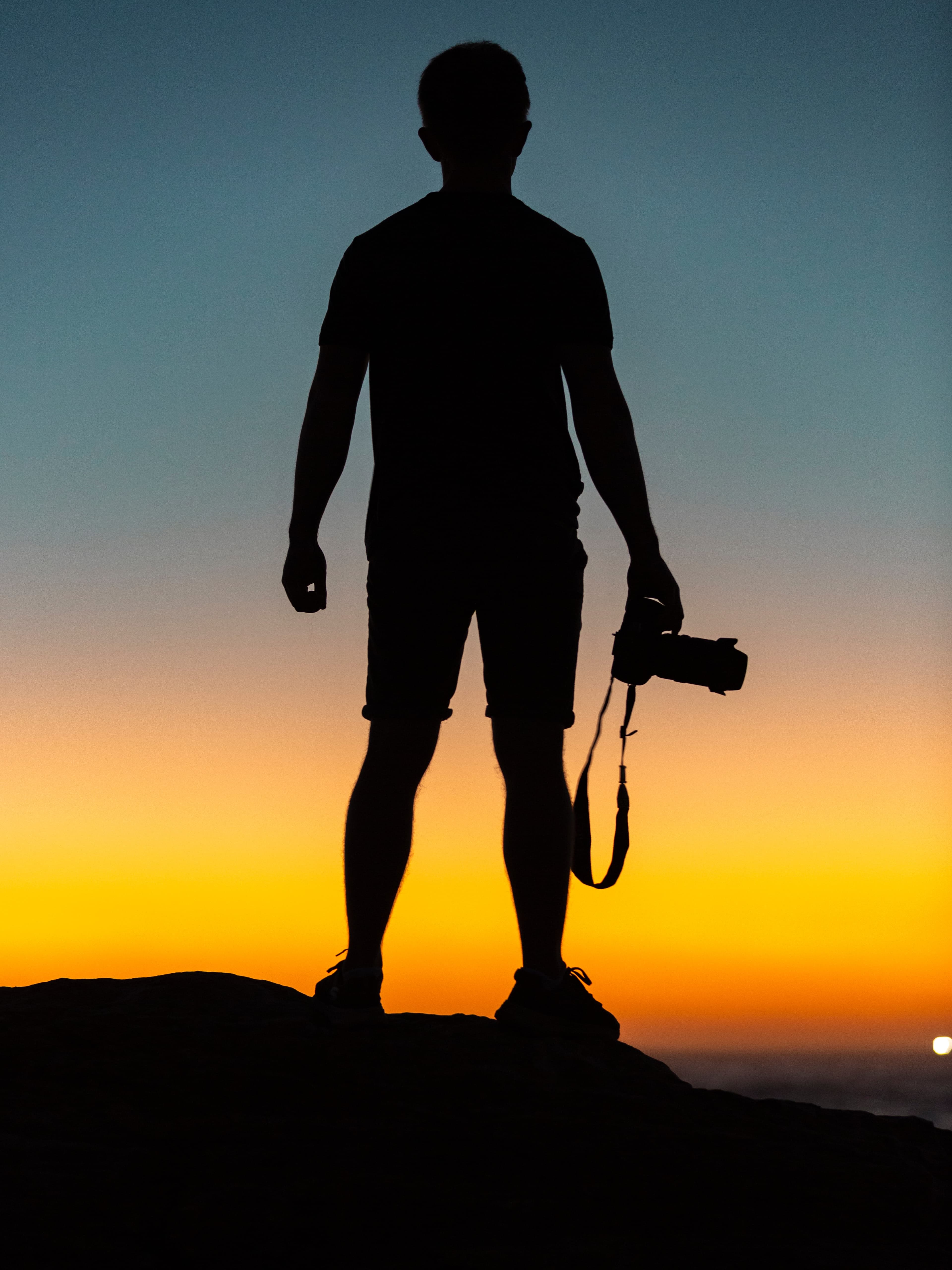 Francois Olwage — photographer silhouette in natural light